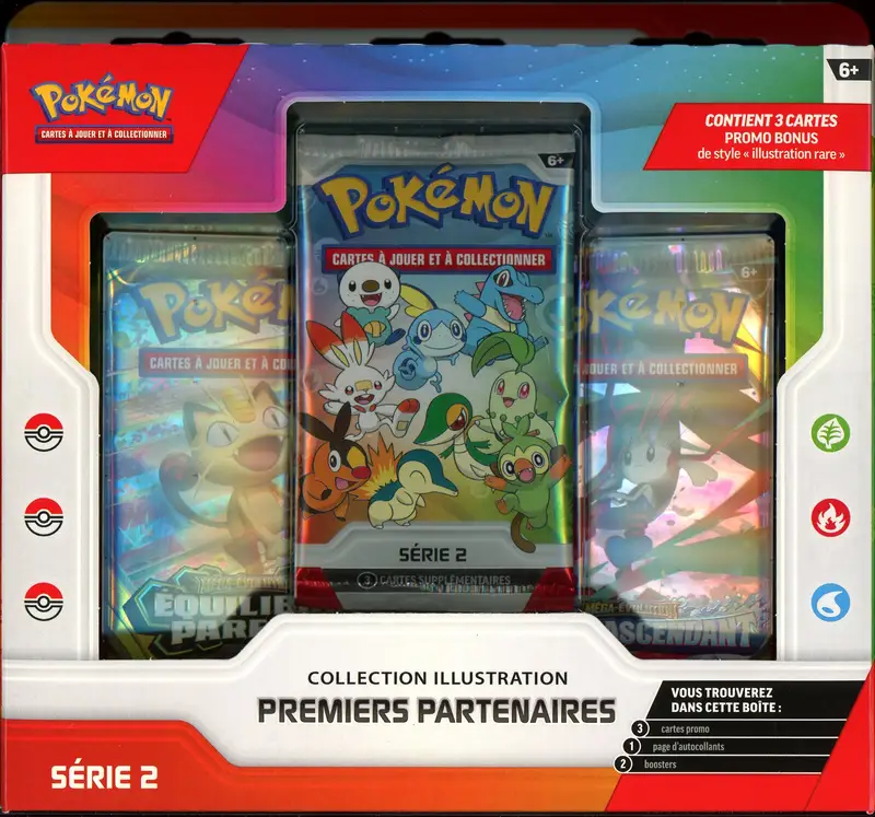 Coffret Collection Illustration Premiers Partenaires Série 2