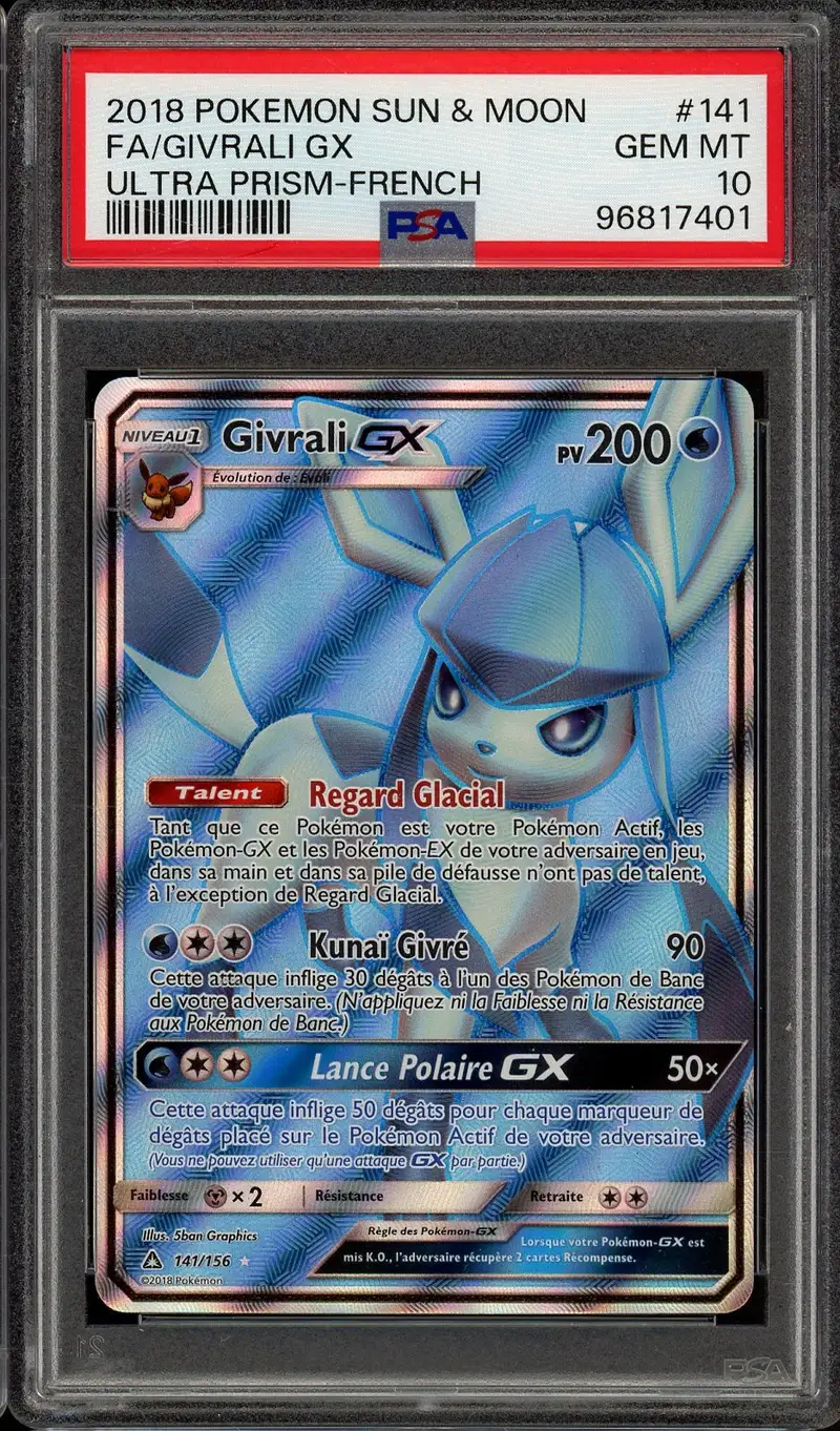 PSA 10 Givrali Gx