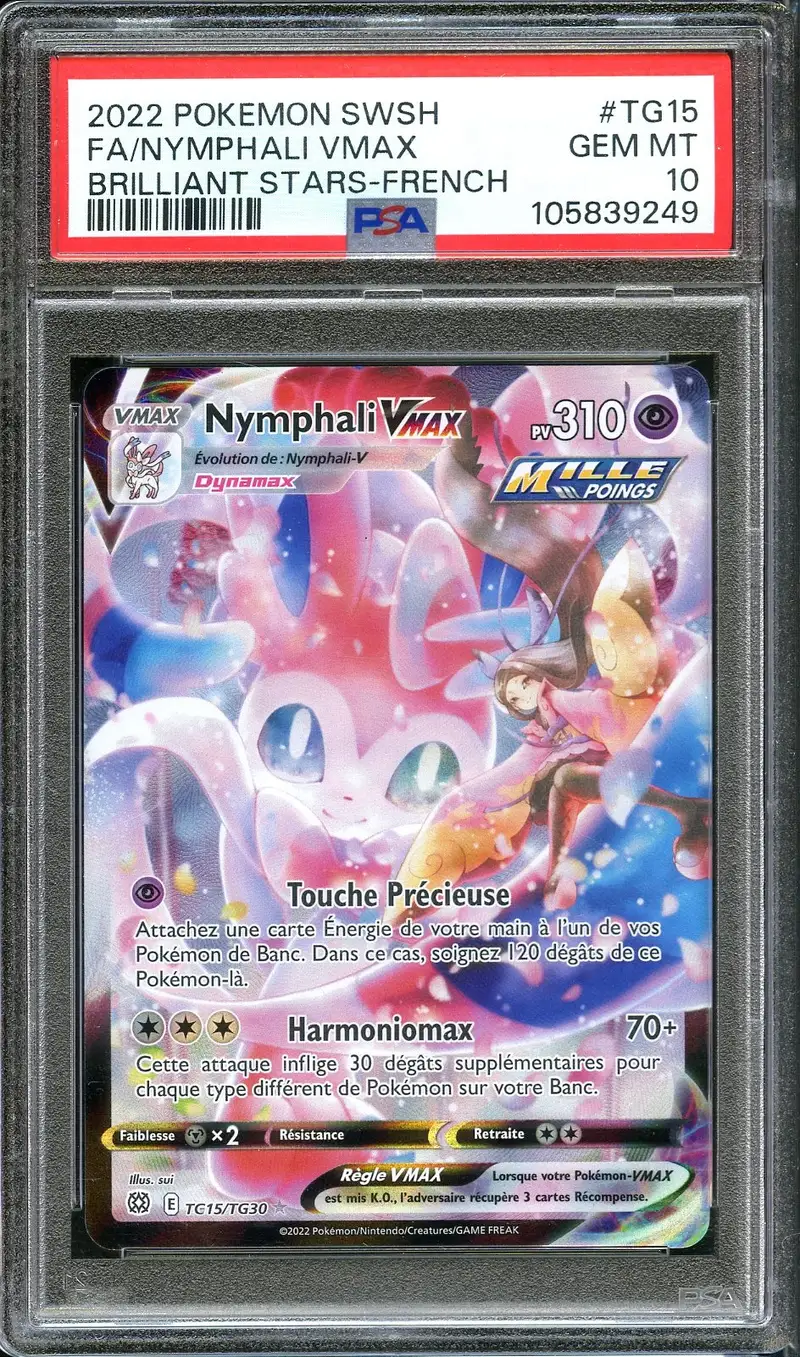PSA 10 Nymphali VMax