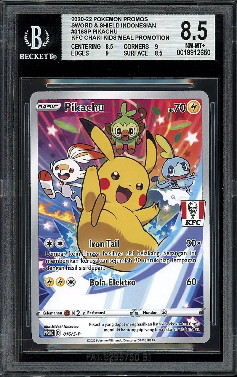 BGS 8.5 Pikachu