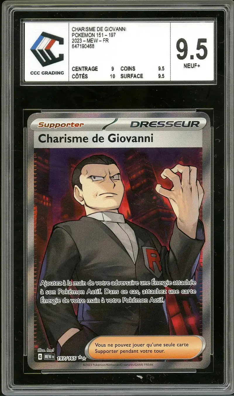 CCC 9.5 Charisme de Giovanni