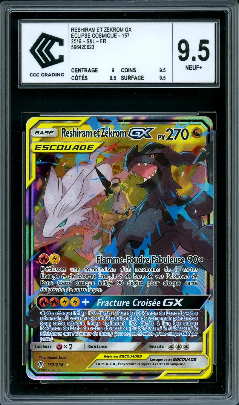 CCC 9.5 Reshiram et Zekrom Gx