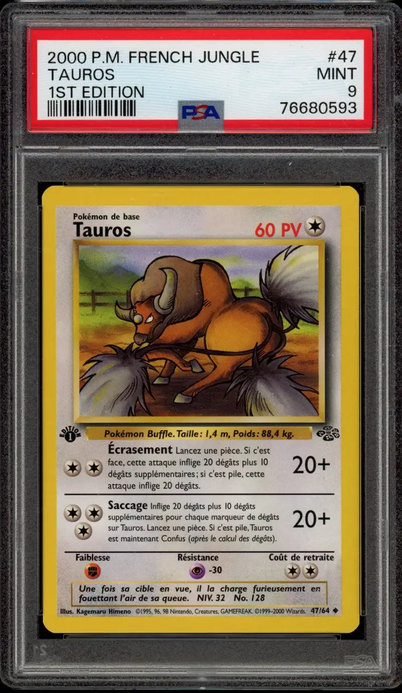 PSA 9 Tauros