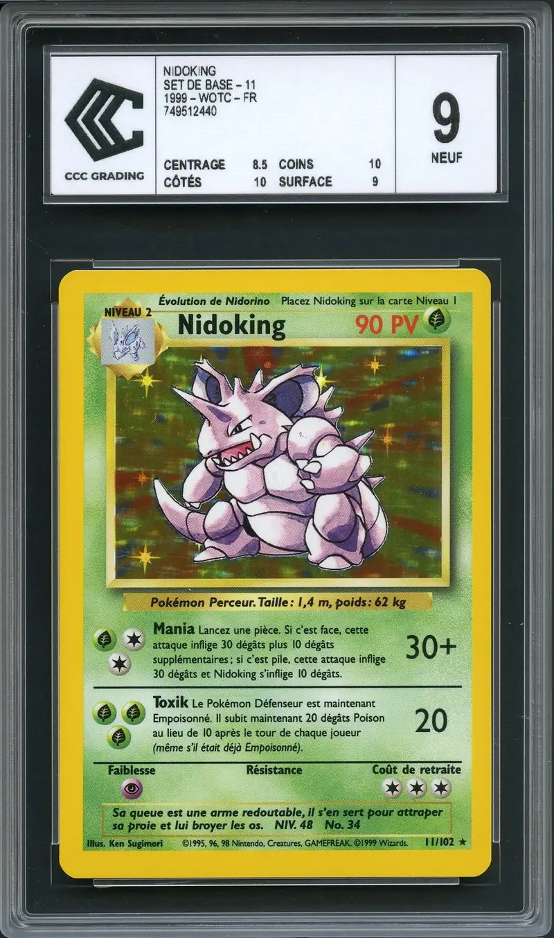 CCC 9 Nidoking Holo