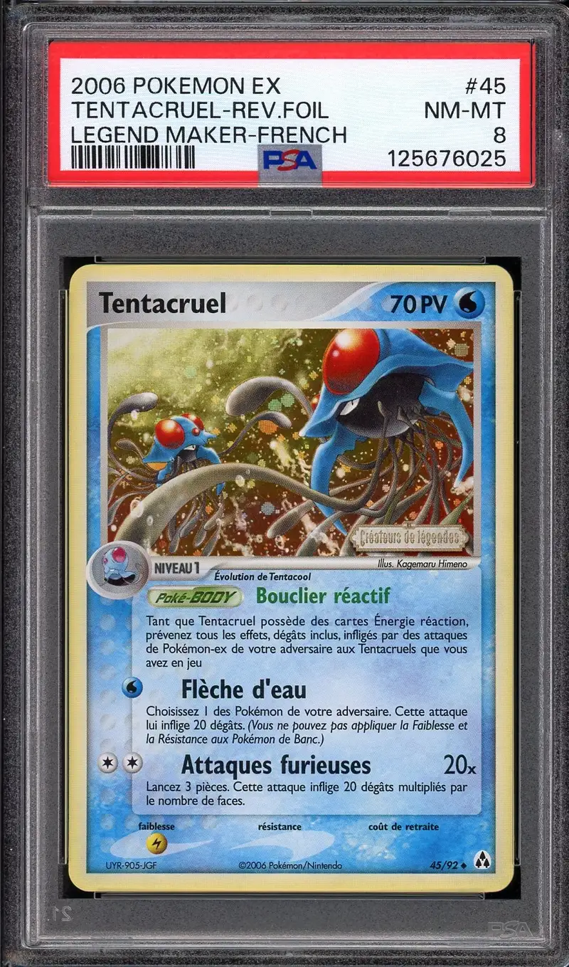 PSA 8 Tentacruel Holo