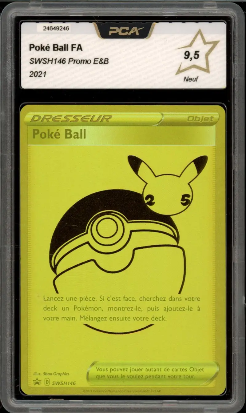 PCA 9.5 Poké Ball Gold