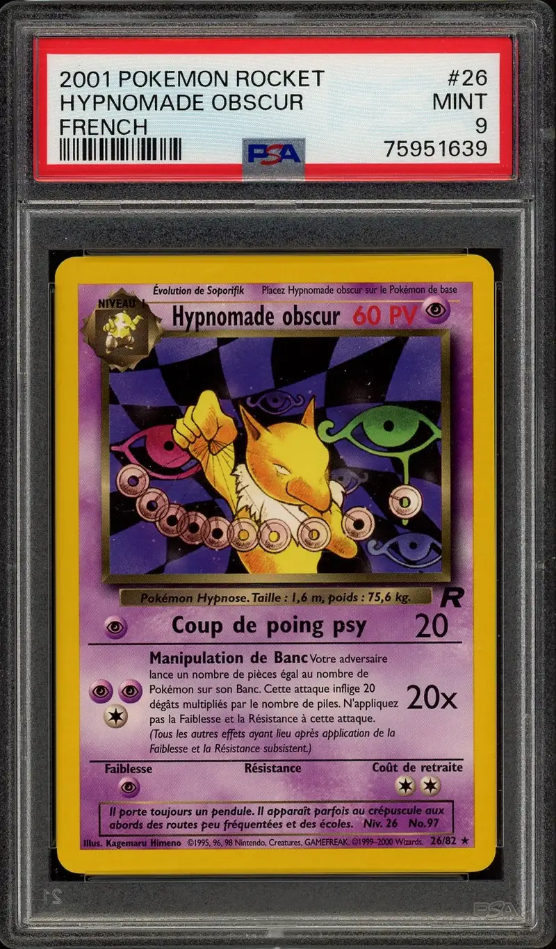 PSA 9 Hypnomade Obscur