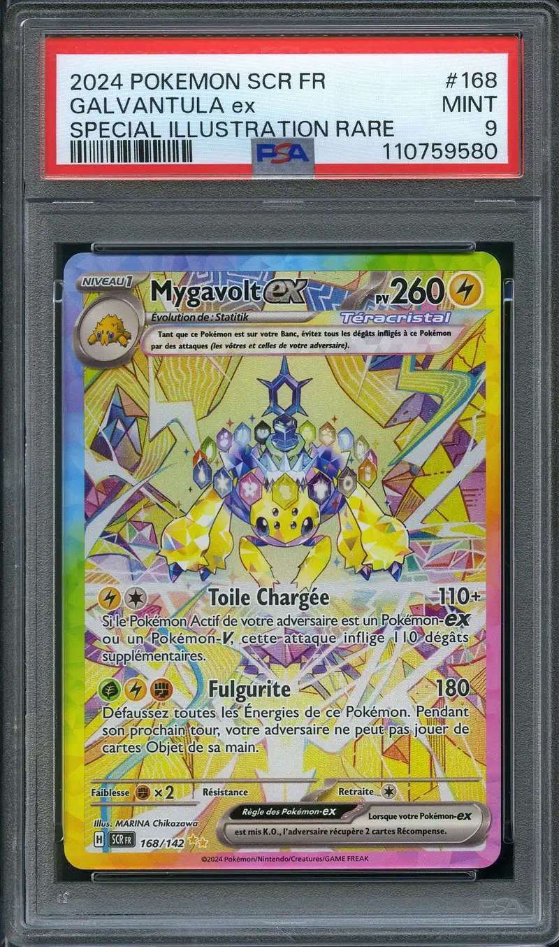 PSA 9 Mygavolt Ex