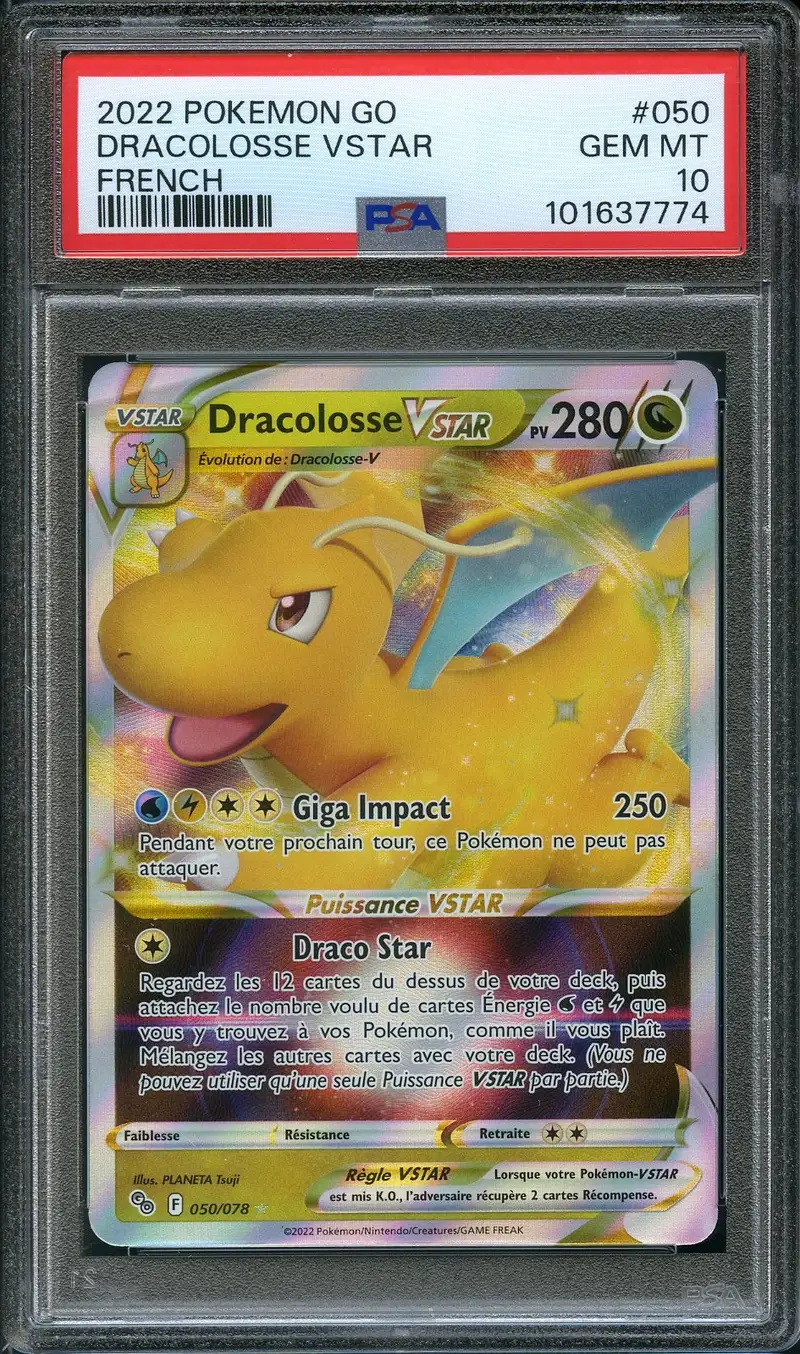 PSA 10 Dracolosse VStar