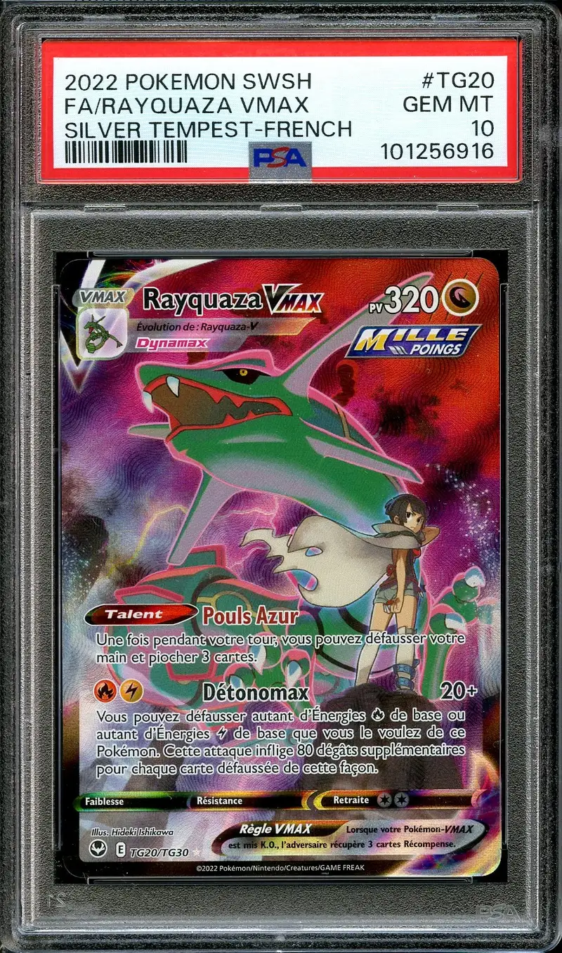 PSA 10 Rayquaza VMax