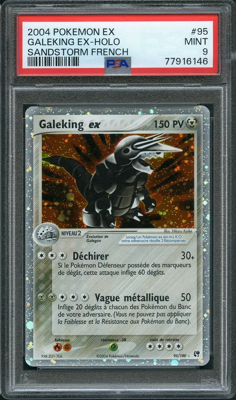 PSA 9 Galeking Ex Holo