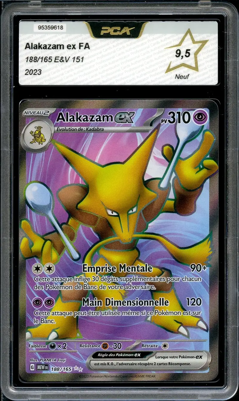 PCA 9.5 Alakazam Ex