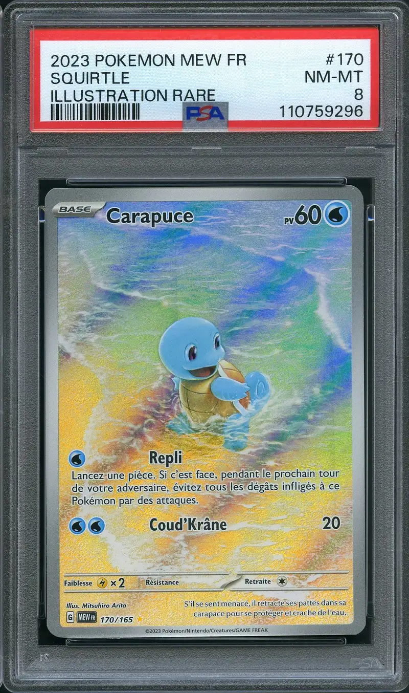 PSA 8 Carapuce