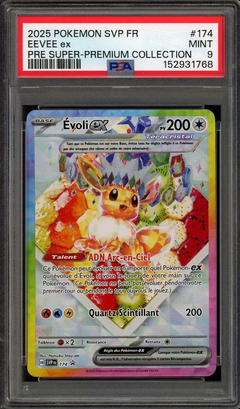 PSA 9 Evoli Ex