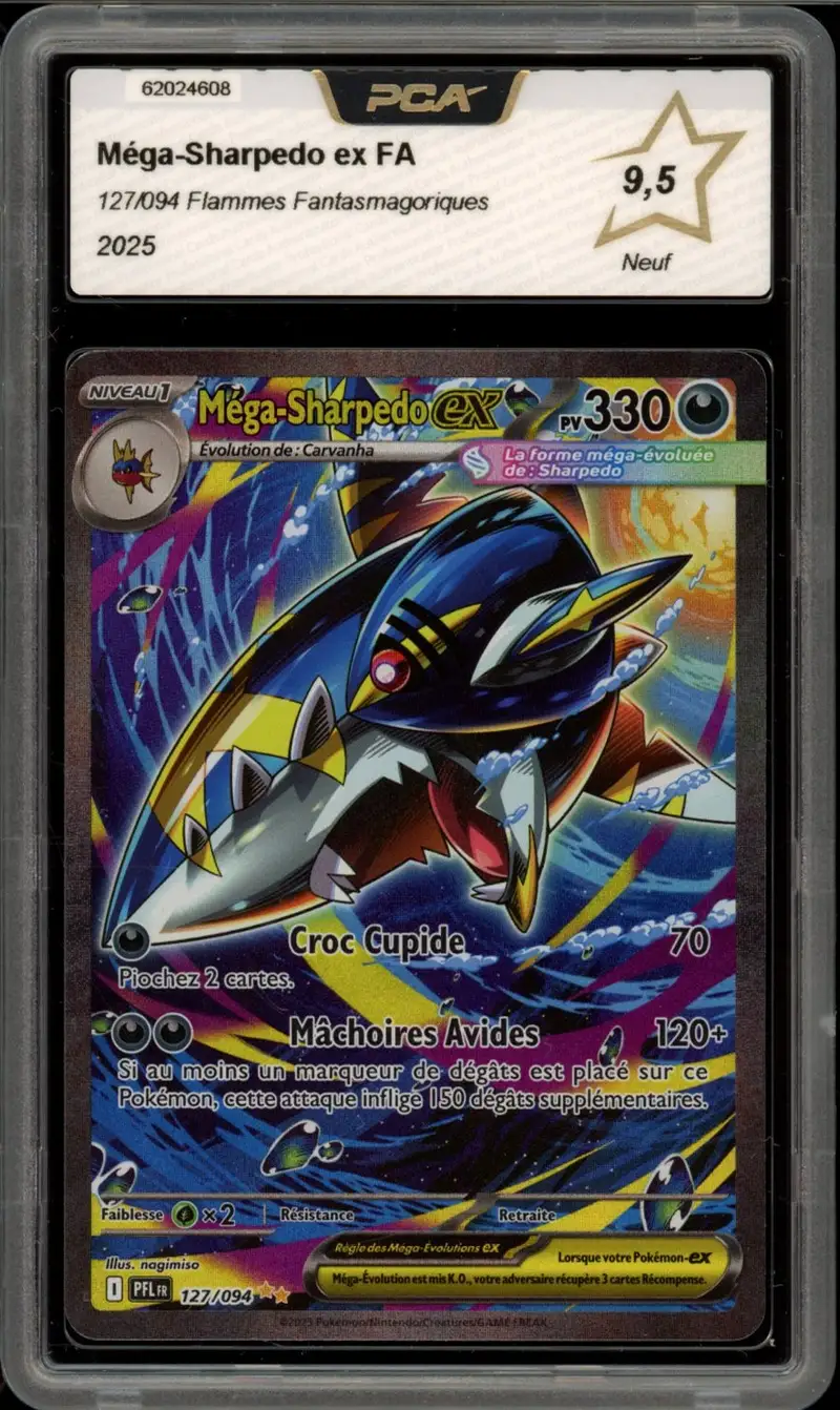 PCA 9.5 Méga-Sharpedo Ex