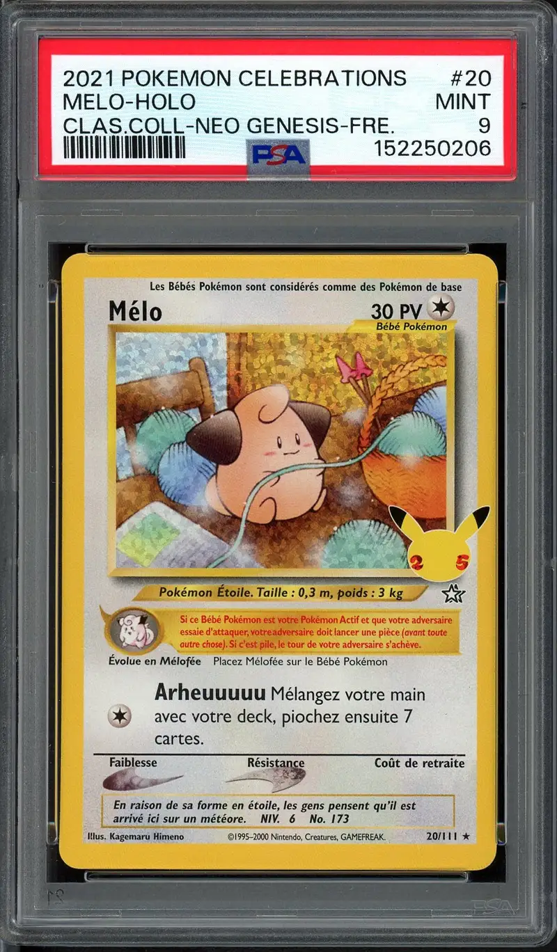PSA 9 Mélo Holo