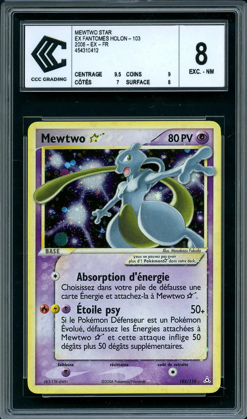 CCC 8 Mewtwo Gold Star