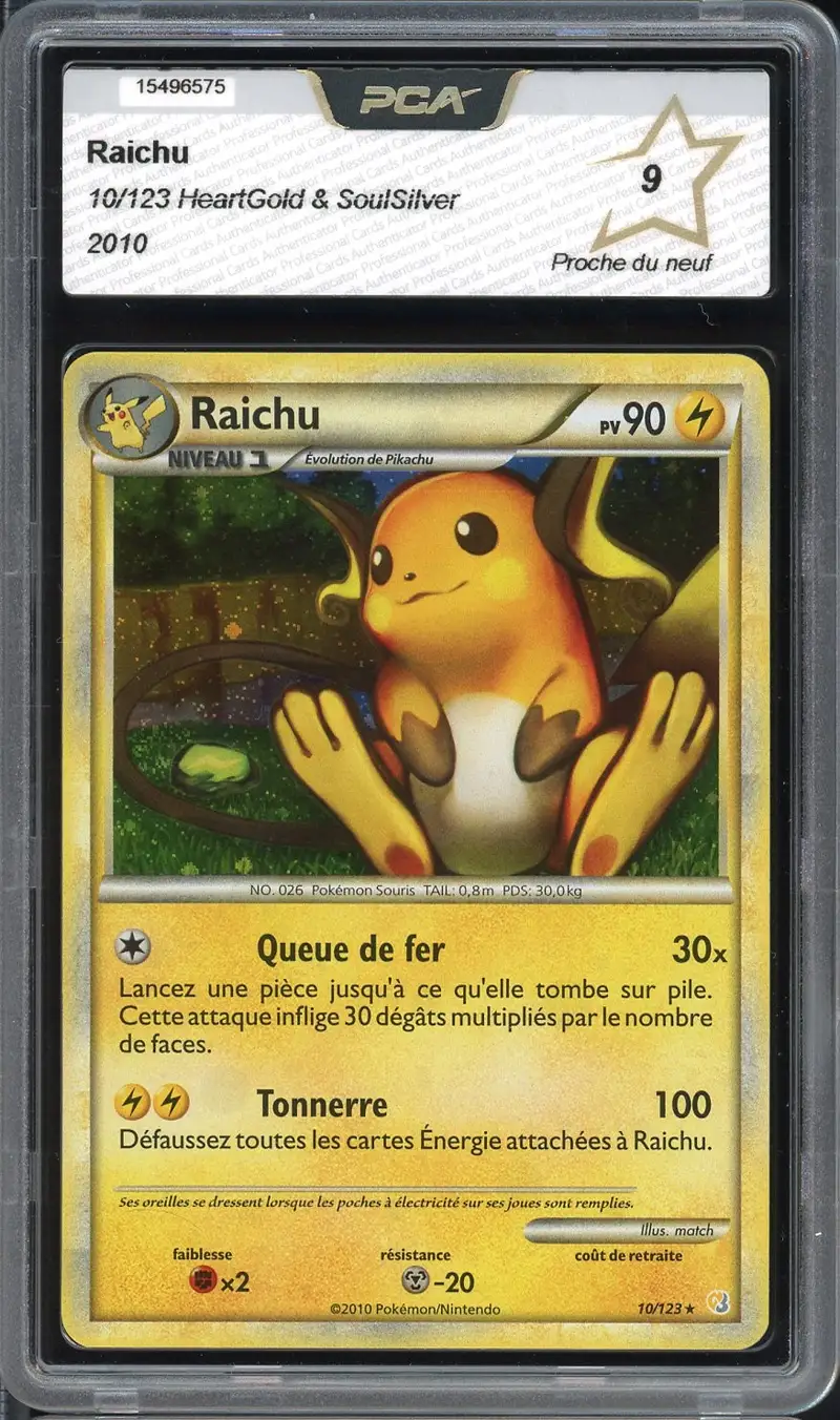 PCA 9 Raichu Holo