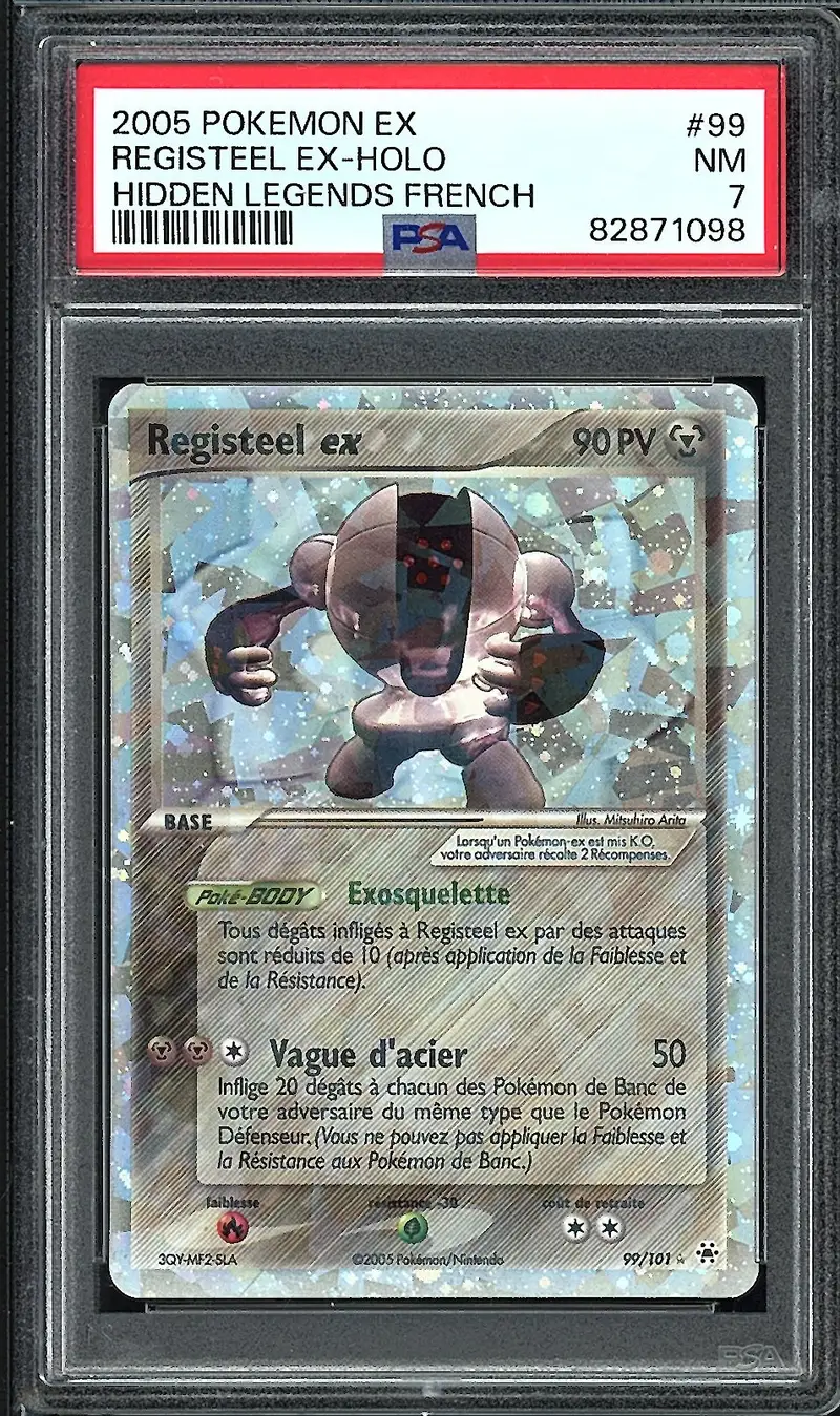PSA 7 Registeel Ex Mosaïque