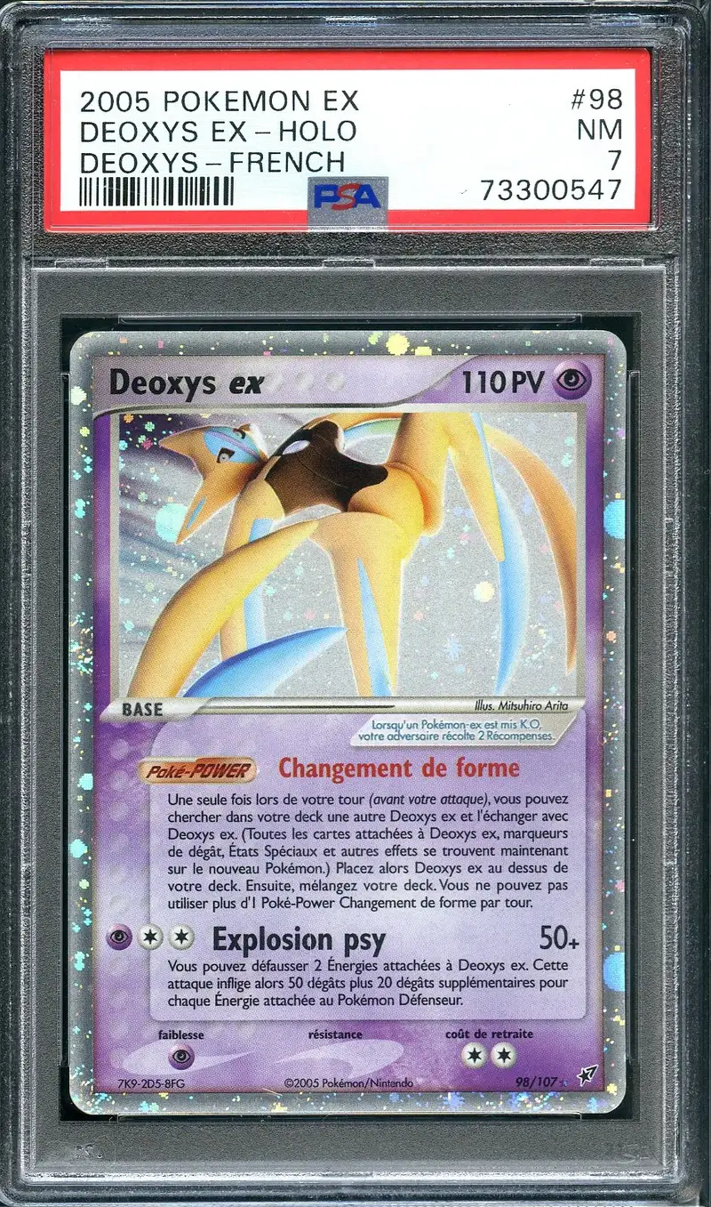 PSA 7 Deoxys Ex