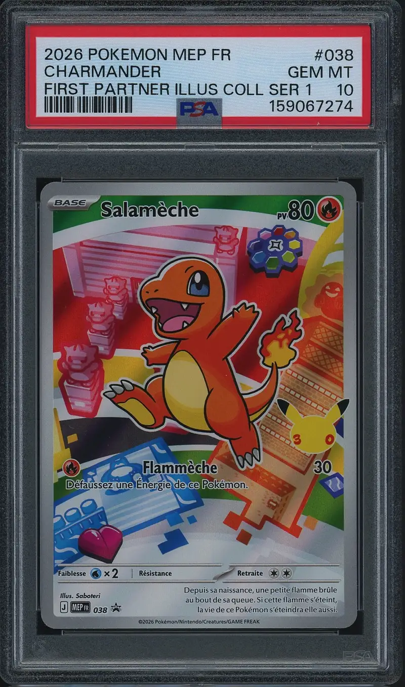 PSA 10 Salamèche