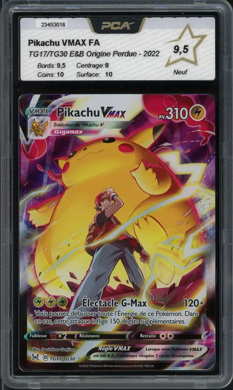 PCA 9.5 Pikachu VMax