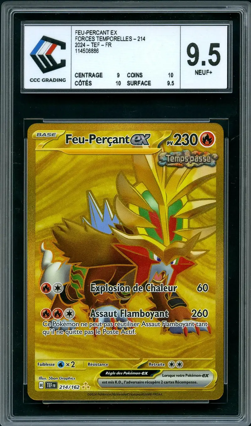 CCC 9.5 Feu-Perçant Ex Gold