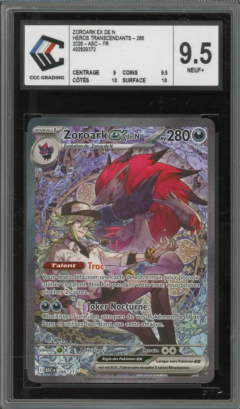 CCC 9.5 Zoroark Ex de N