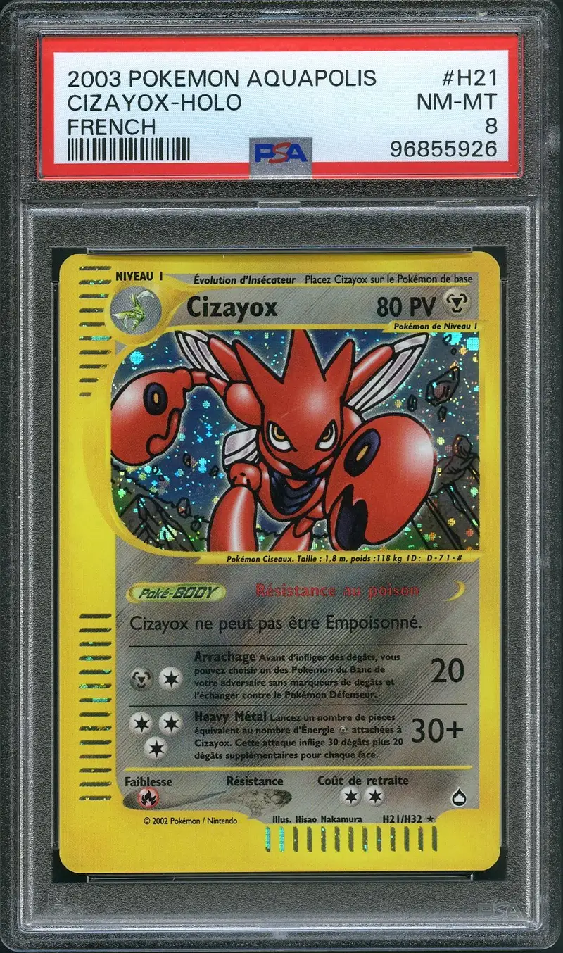 PSA 8 Cizayox Holo