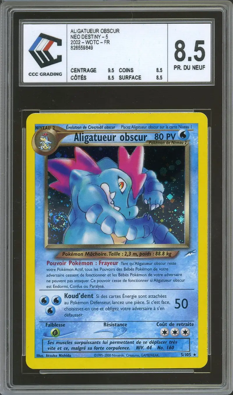 CCC 8.5 Aligatueur Obscur Holo