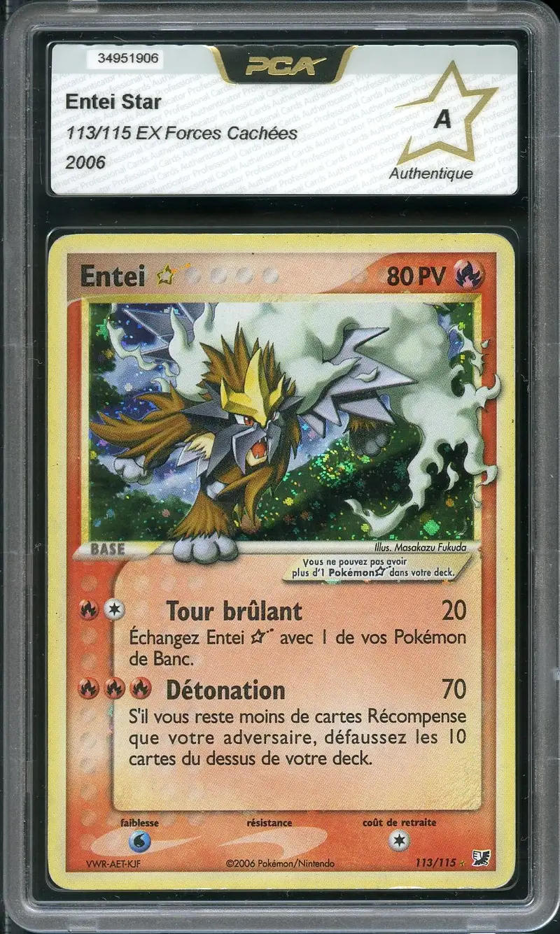 PCA A Entei Gold Star