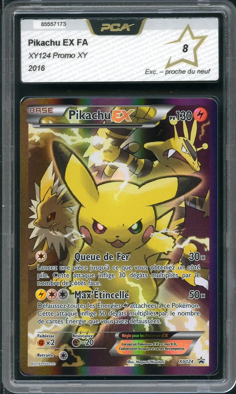 PCA 8 Pikachu Ex