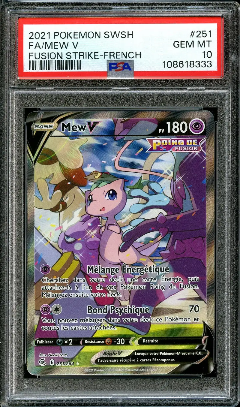 PSA 10 Mew V
