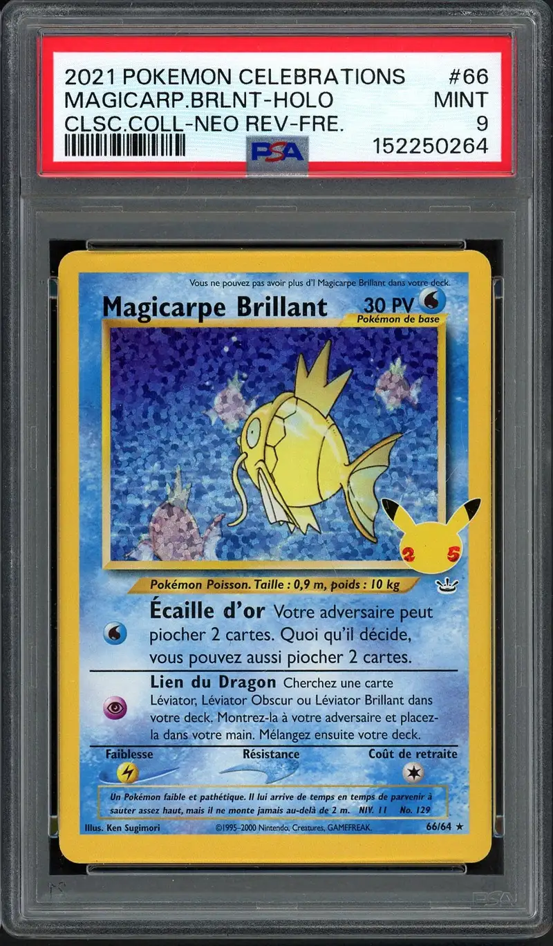 PSA 9 Magicarpe Brillant
