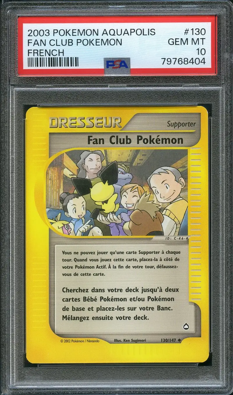 PSA 10 Fan Club Pokémon