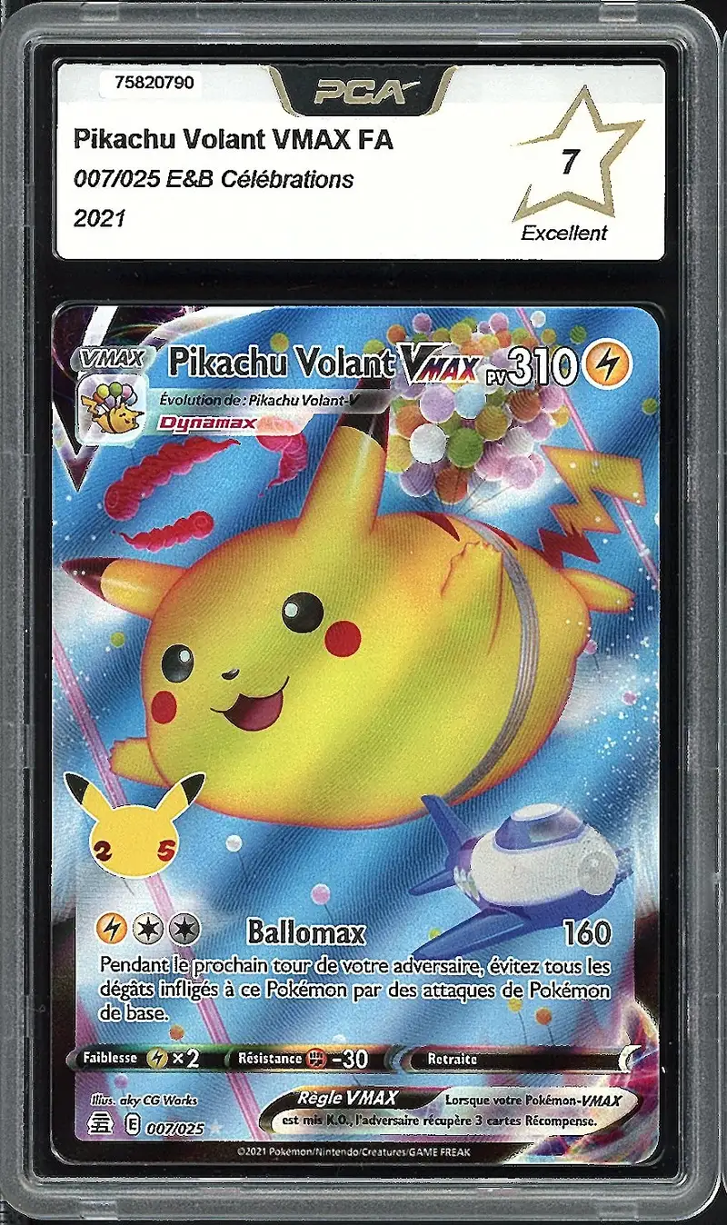 PCA 7 Pikachu Volant VMax