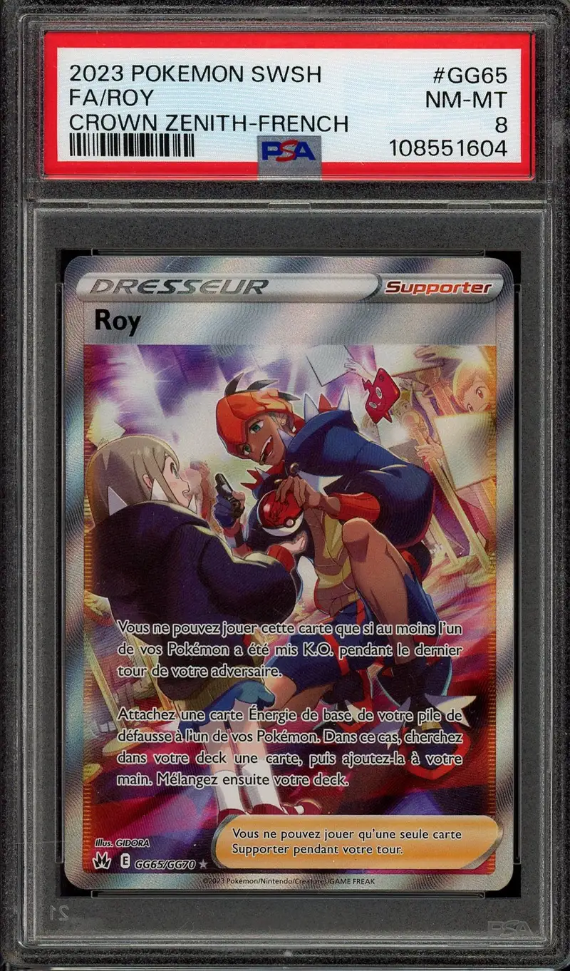 PSA 8 Roy