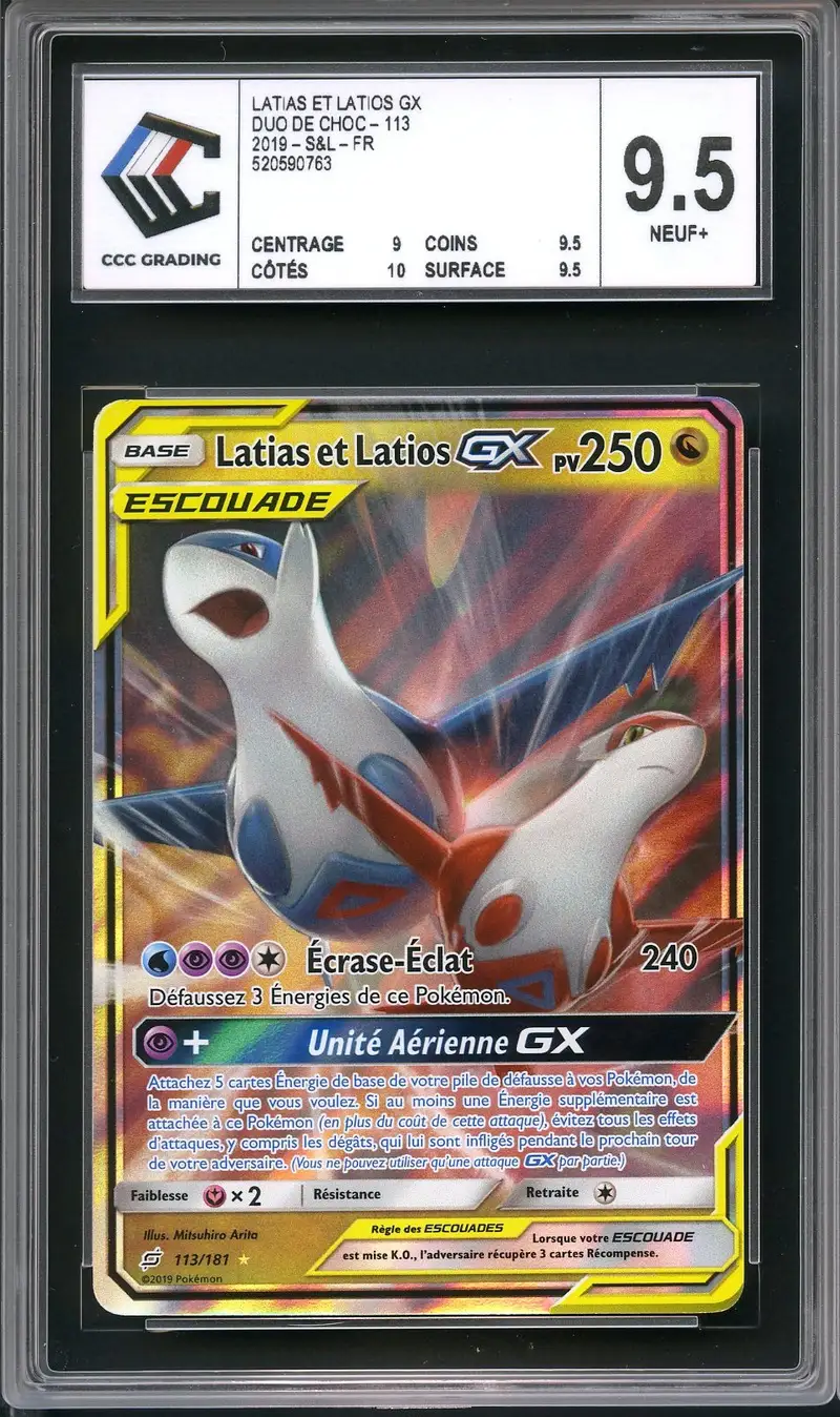 CCC 9.5 Latias et Latios Gx