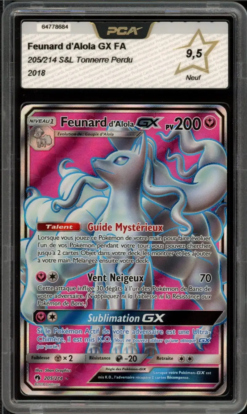 PCA 9.5 Feunard d'Alola Gx