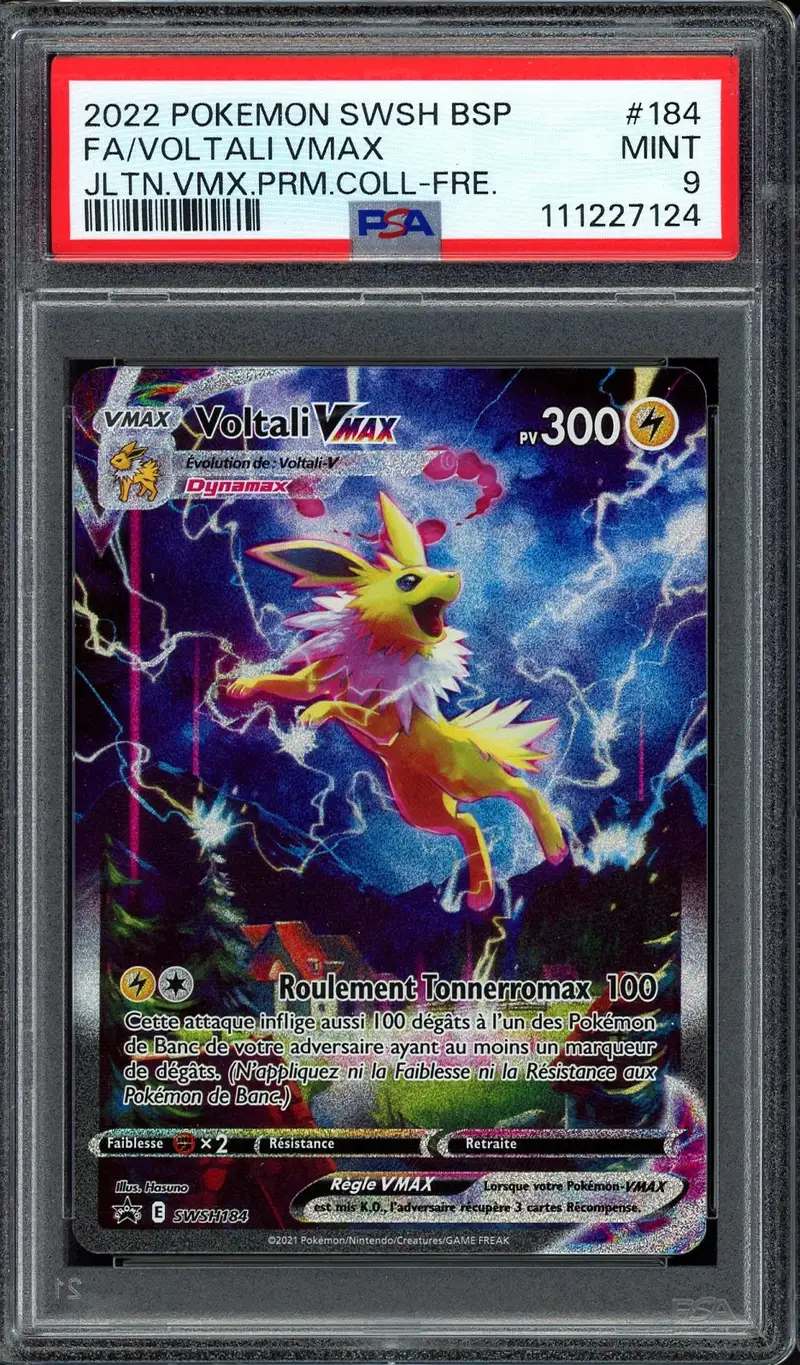 PSA 9 Voltali VMax