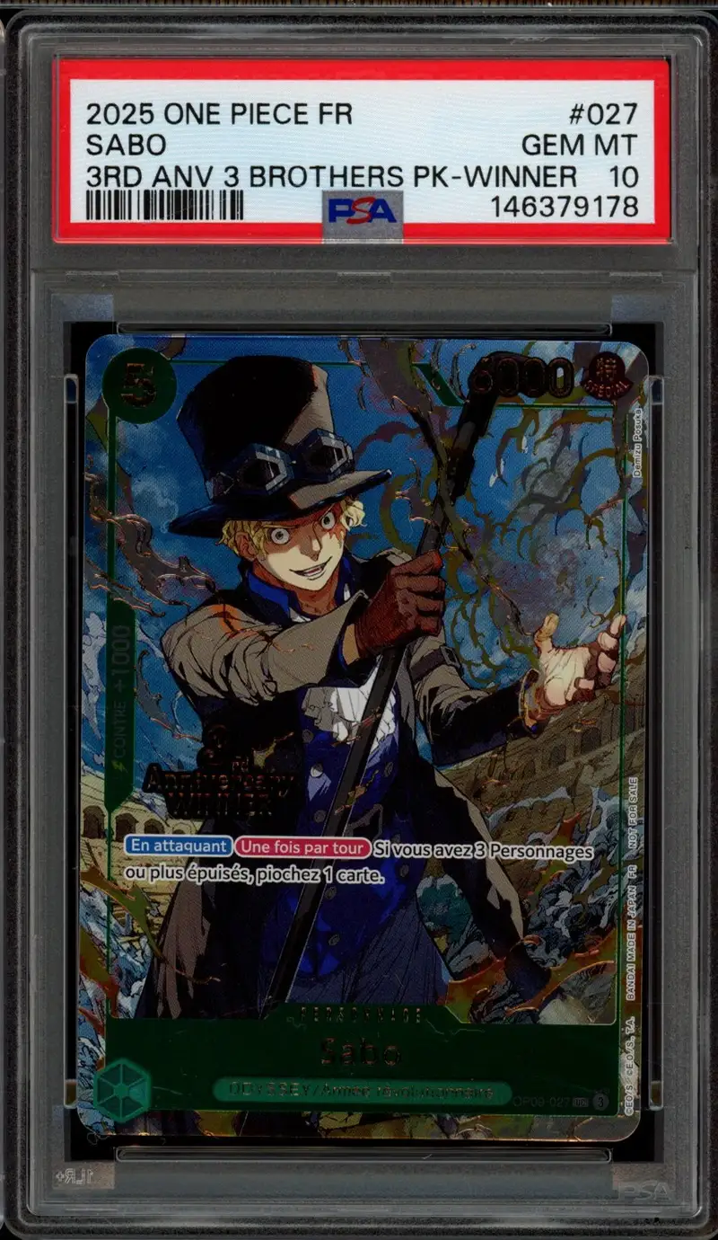PSA 10 Sabo