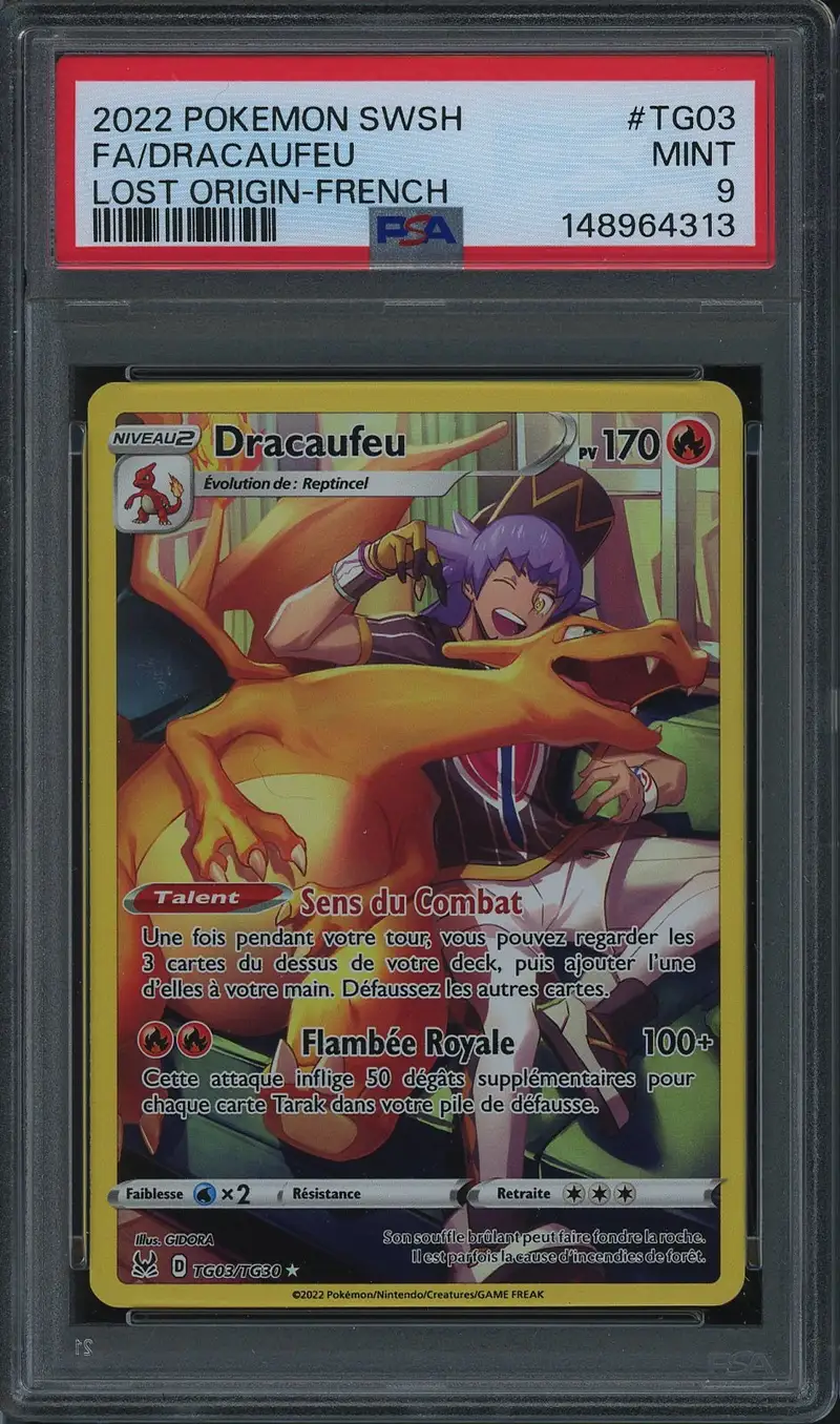 PSA 9 Dracaufeu