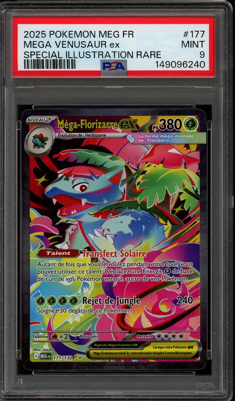 PSA 9 Méga-Florizarre Ex