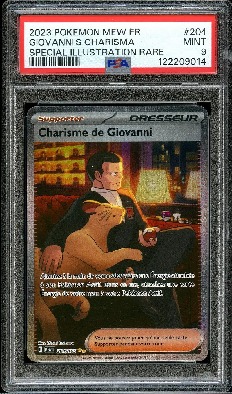 PSA 9 Charisme de Giovanni