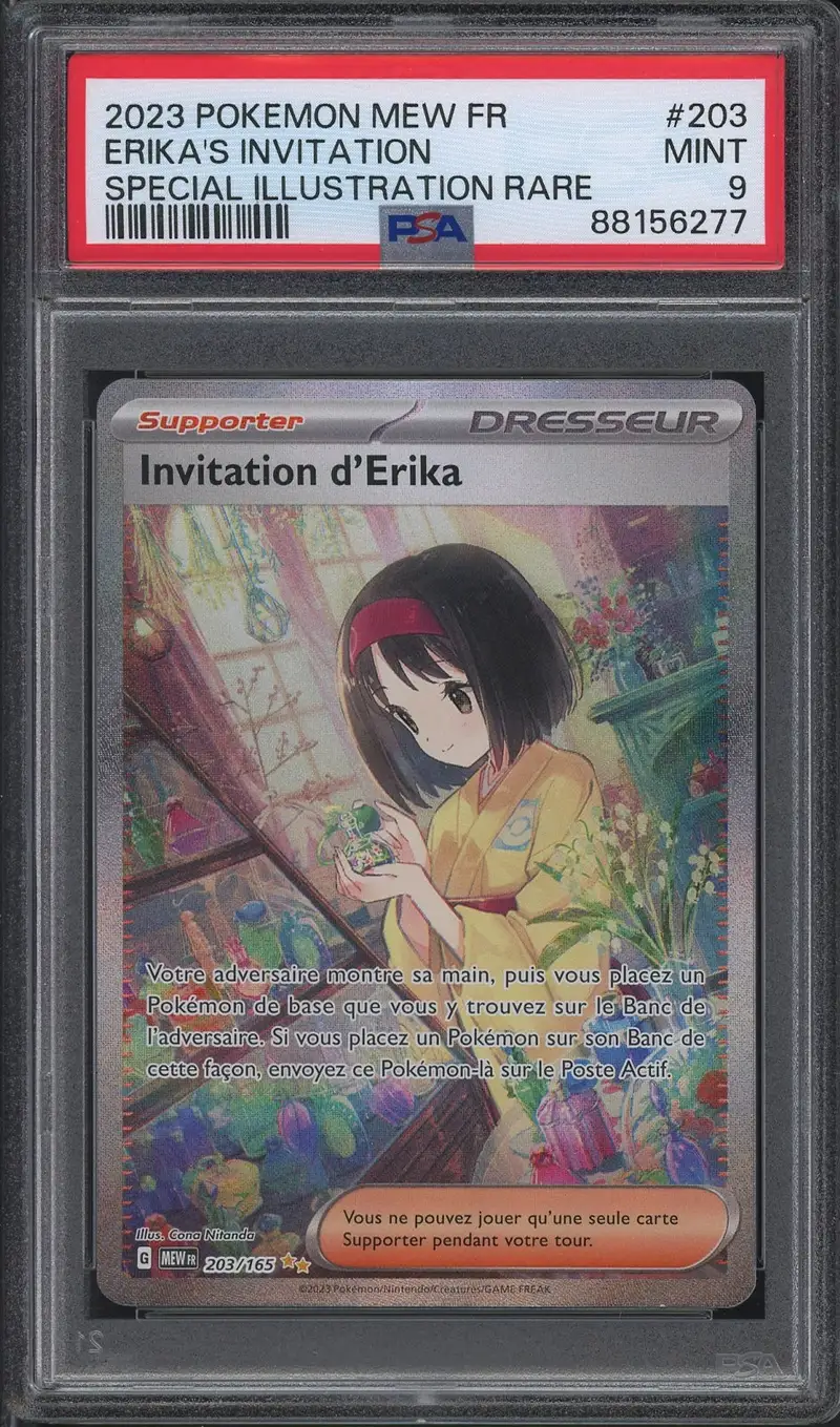 PSA 9 Invitation d'Erika
