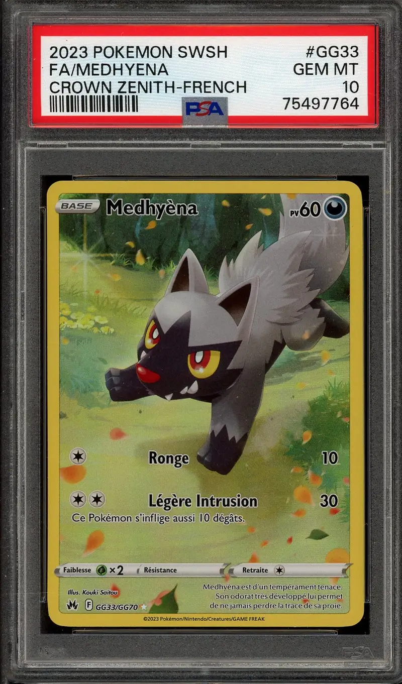 PSA 10 Medhyèna