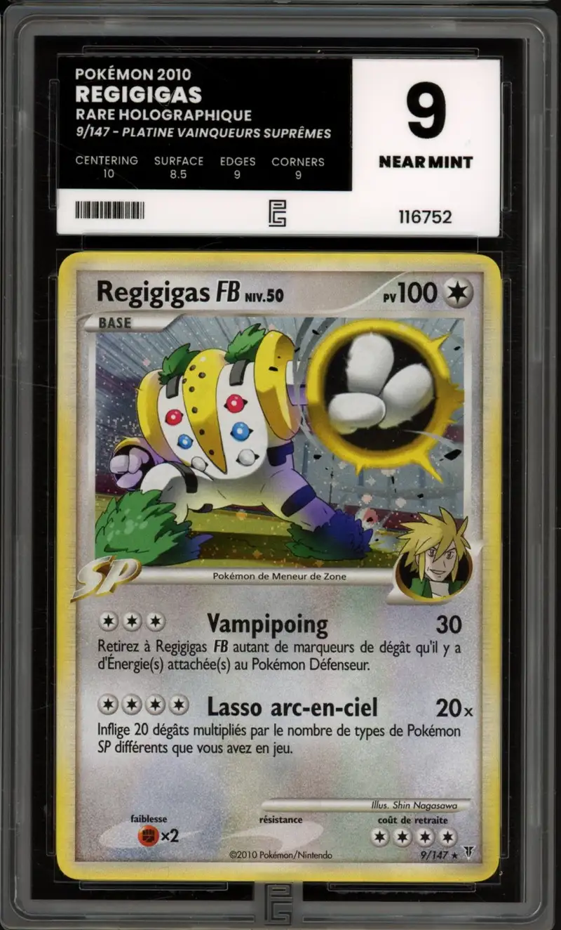 PG 9 Regigigas FB Holo