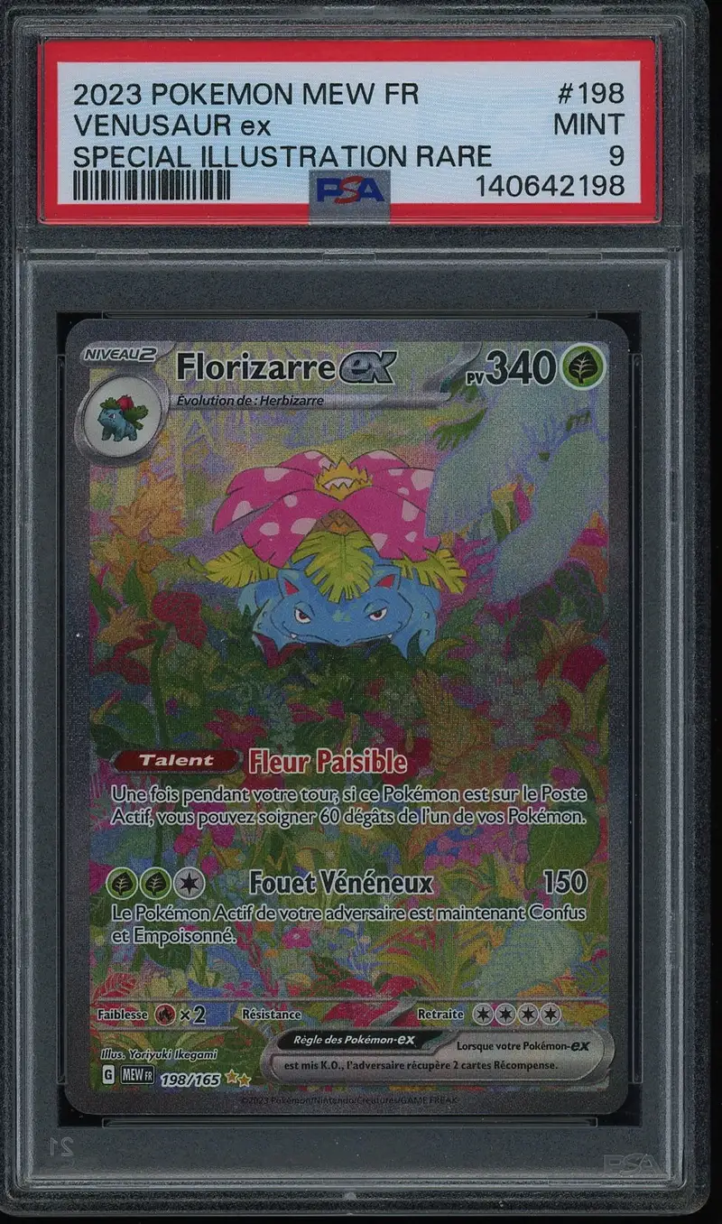 PSA 9 Florizarre Ex