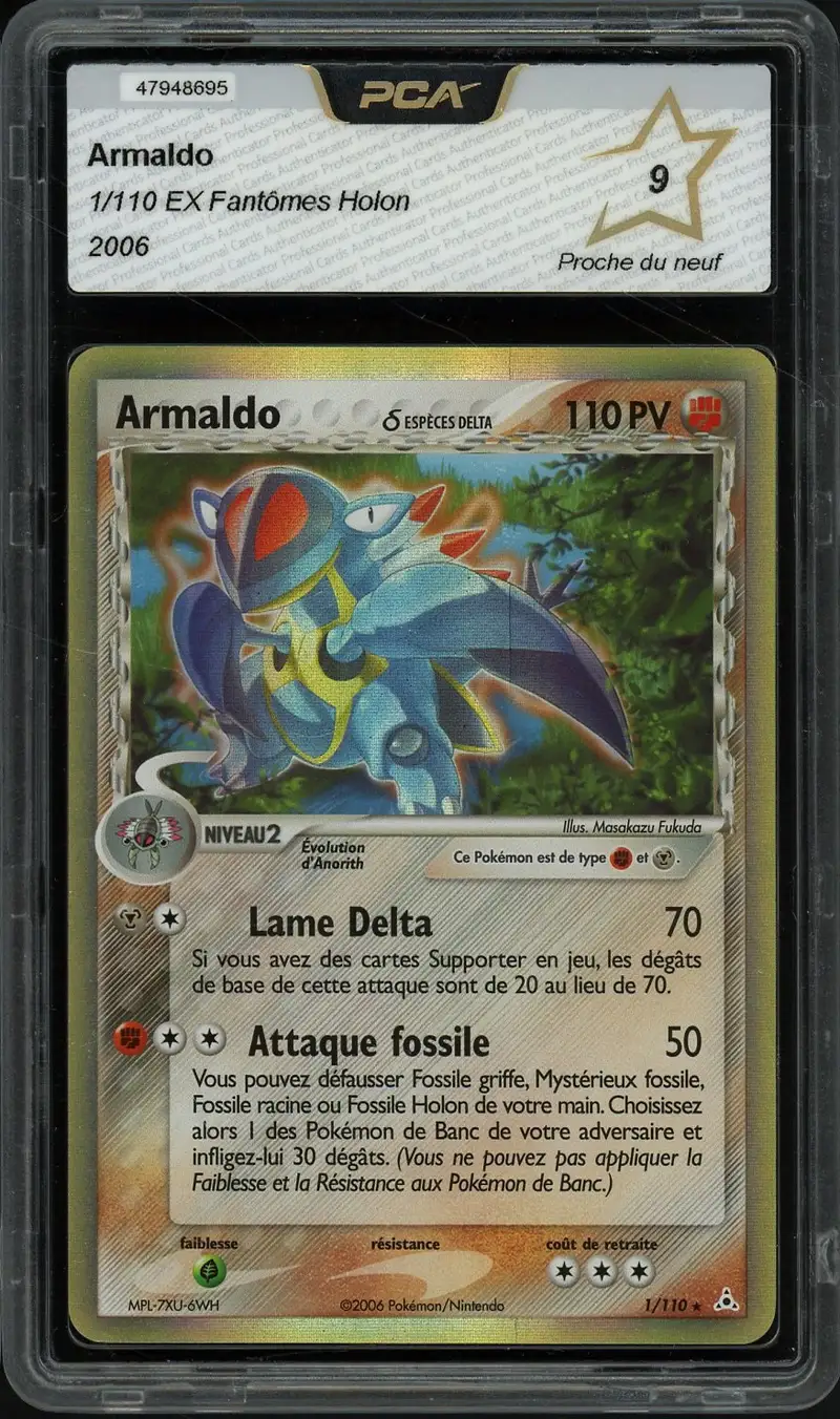 PCA 9 Armaldo δ Espèces Delta Holo