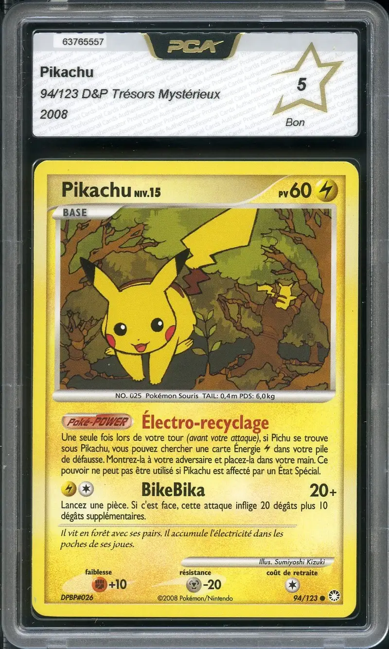 PCA 5 Pikachu